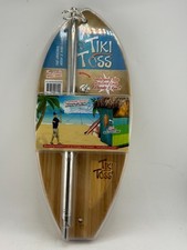 TIKI TOSS Hook and Ring Toss Game - Americana Deluxe Edition - Indoor Outdoor