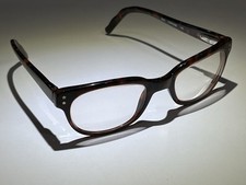 Vintage Converse Eyeglass Frames BOO Tortoise Plastic Square Lens REM 140mm