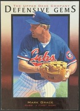 Mark Grace 1996 Upper Deck Baseball - Defensive Gems #141
