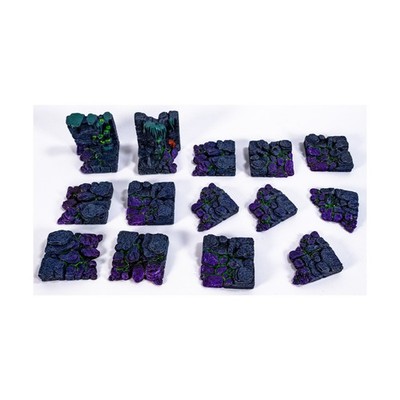Dwarven Forge Dwarvenite Cavern Set Underdoom Banks Pack NM