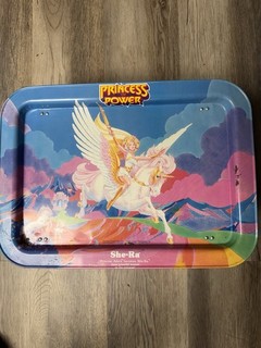 Vintage 1985 Mattel She Ra Princess of Power Folding Metal bed Tray Hard To Find