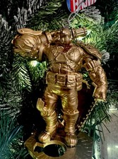 2025 Gold Cyborg Spider-Man Across The Spider-Verse Christmas Ornament Spiderman