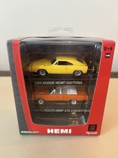 2 Pack Dodge Greenlight 1969 Plymouth Gtx 1969 Dodge Daytona