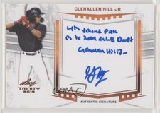 2019 Leaf Trinity Auto Inscriptions Glenallen Hill Jr #A-GH2 Auto 04mo