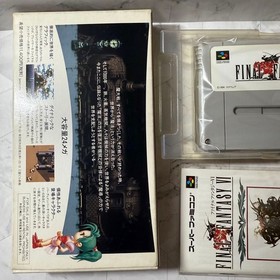 FINAL FANTASY VI Super Famicom SFC Japanese Version Complete in Box (CIB) Tested