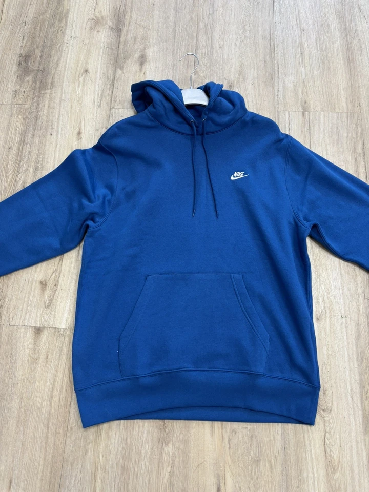 Sweat Nike homme bleu à capuche – Taille L – Neuf avec étiquette - Photo 3/3
