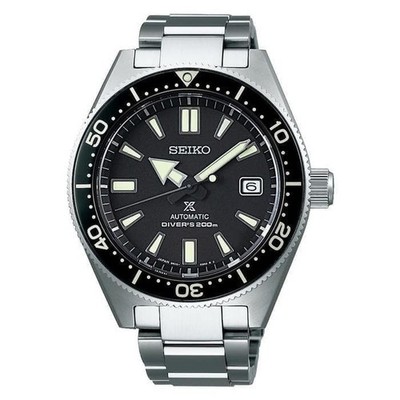 SEIKO ProspeX SPB051J1 Automatic Diver's Watch Black Steel 1965 Recreation 62MAS