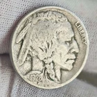 1928-S Buffalo Nickel Full Date Rare USA Collector Coin SAN FRANCISCO Mint 5c
