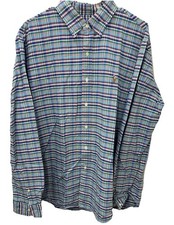 Polo Ralph Lauren Men s Blue Plaid Long Sleeve Classic Fit Dress Shirt