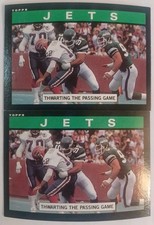 1985 TOPPS #335 NEW YORK JETS MARK GASTINEAU [2] JOE DEVLIN RC NM/MT 06283