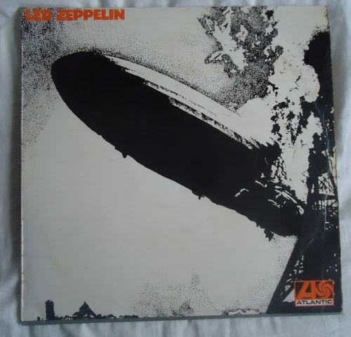 Vinyl LP Album Record Led Zeppelin 1969 GB 588171 Atlantic Stereo Red Plum A1 B1