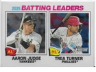 2026 Topps Heritage Chrome Batting Leaders Aaron Judge Turner