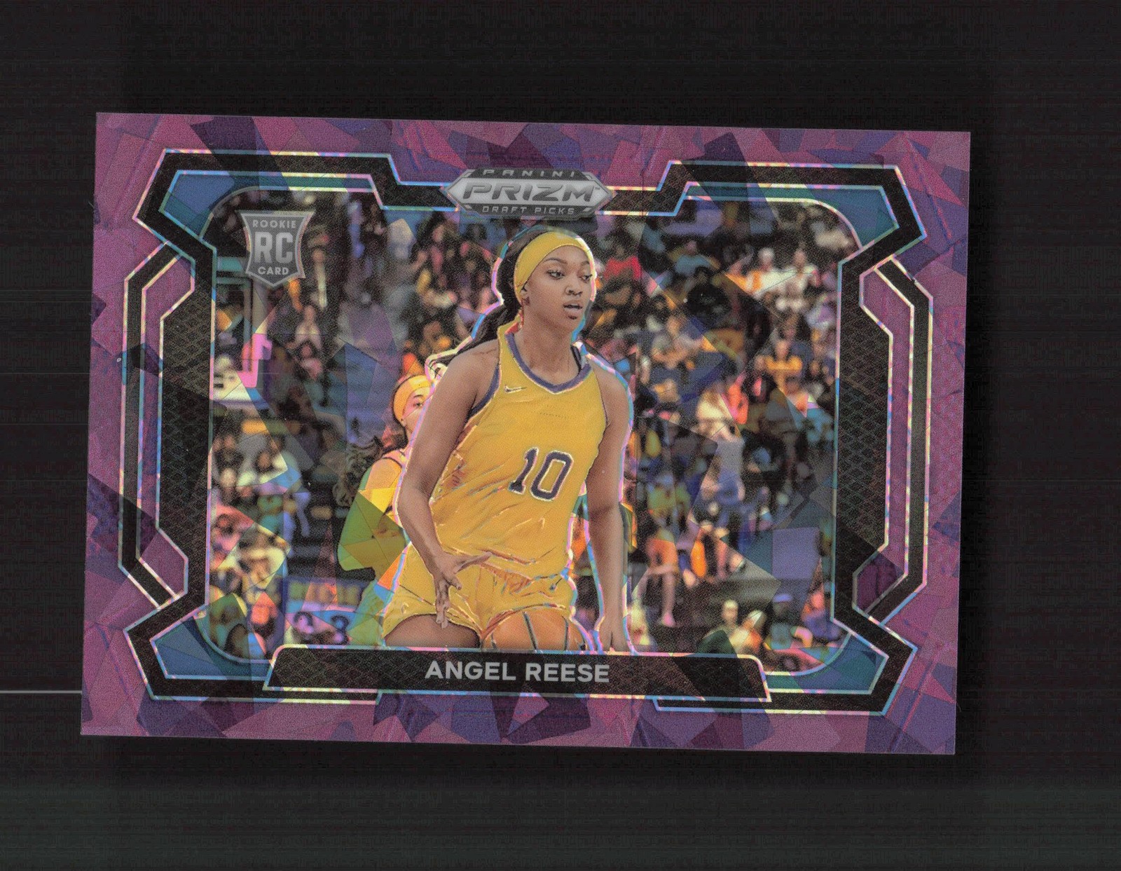 2024 Panini Prizm Draft Picks #38 Angel Reese Prizms Purple Ice #/149