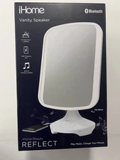 iHome Reflect Vanity Mirror Bluetooth Speaker. New. Open Box