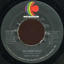 Isaac Hayes - Do Your Thing / Ellie's Love Theme (7") (Very Good Plus (VG+)) - 1