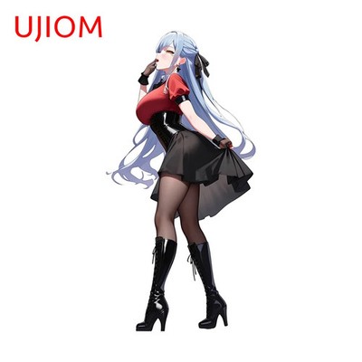 UJIOM Sakiko Togawa Pretty Anime Figure Wall Sticker Delicate Tendy PVC Decal
