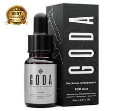 GODA Pheromone Cologne for Men 15ml Long Lasting 12H Fragrance!!