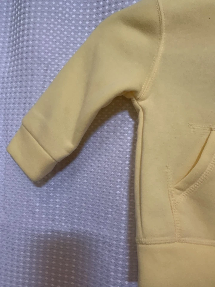 Sudadera con capucha amarilla manga larga Nautica Kids 2T Foto 4 de 4