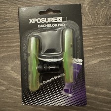 Xposure BMX - Brake Pads - Clear with Green