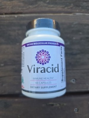 Ortho Molecular Products Viracid 60ct New Authentic Exp 8/27