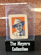 SAM  SNEAD🔥professional GOLF-1952 WHEATIES cereal box panel HAND-CUT golf card