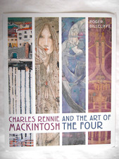 Charles Rennie Mackintosh, Roger Billcliffe Art book. Large Advertising POSTCARD