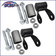 2pcs New Rear Leaf Spring Shackle Kit For 1994-2001 Jeep Cherokee Wagoneer 2pcs New Rear Leaf Spring Shackle Kit For 1994-2001 Jeep Cherokee Wagoneer