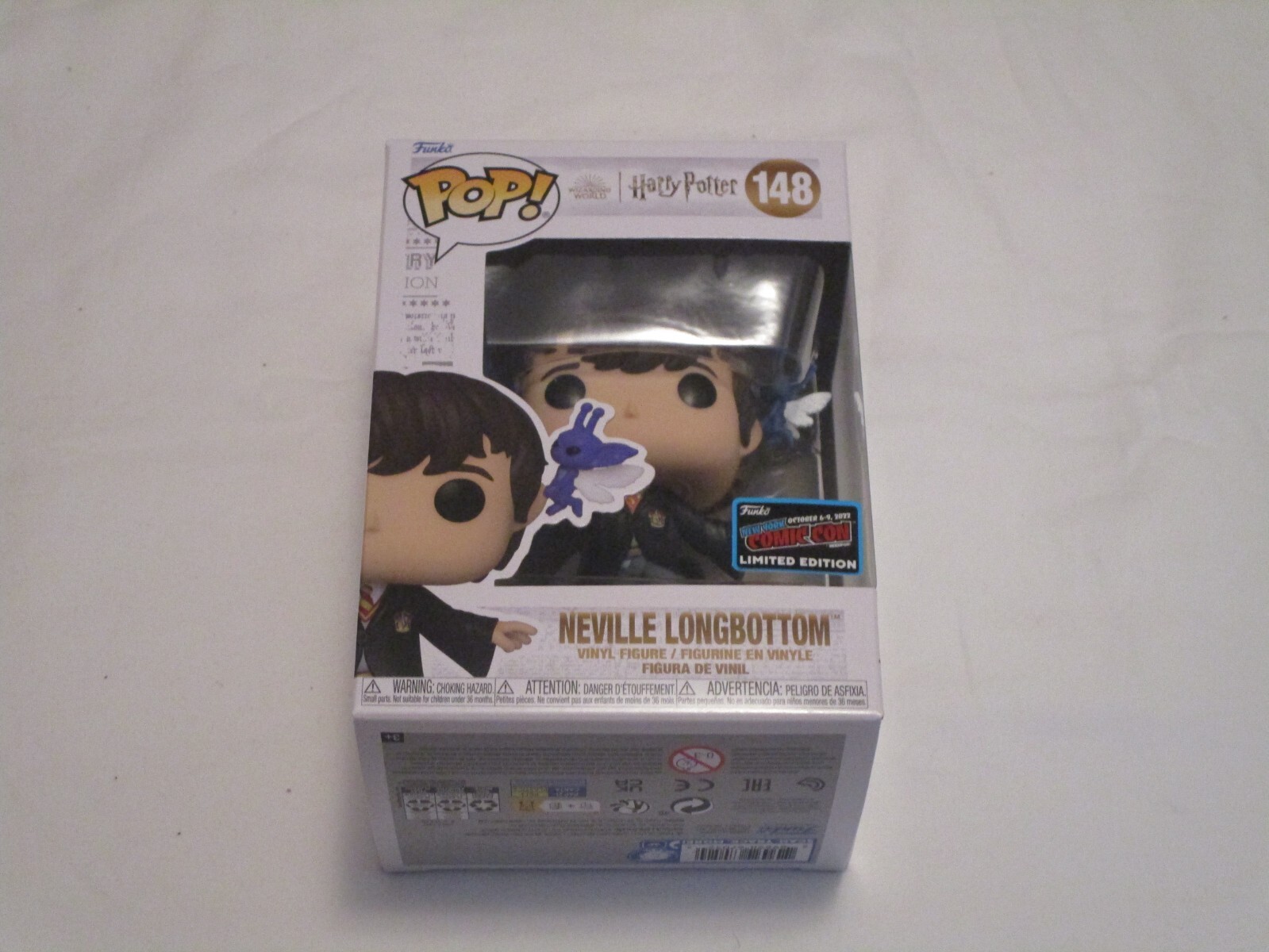 Pegatina Oficial Exclusiva Funko Pop Nycc 2022 De Harry Potter Neville Fondo Largo