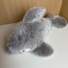 Semo Delphin ca 45cm Plüschtiere/Stofftier grau-weiß