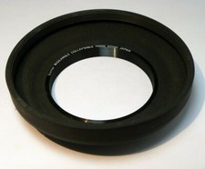 Vivitar Collapsible Rubber Lens Hood Wide angle 62mm JAPAN vintage screw in type