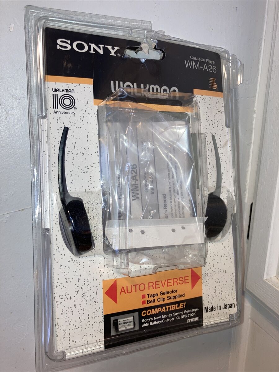 Vintage Sony MDR-006 Stereo On Ear Headphones for WM-A26 Vintage Sony MDR-006 Stereo On Ear Headphones for WM-A26