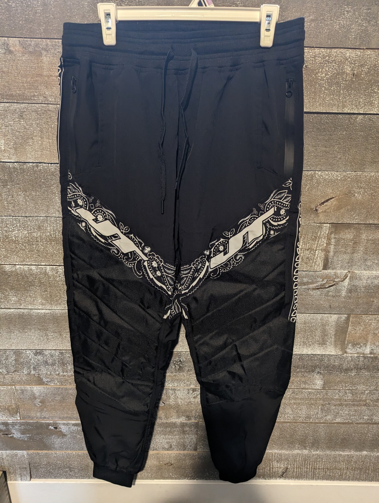 Pantalon De Paintball JT Jogger Pro – Neuf, Taille Small, Coloris Noir Grunge Rouge