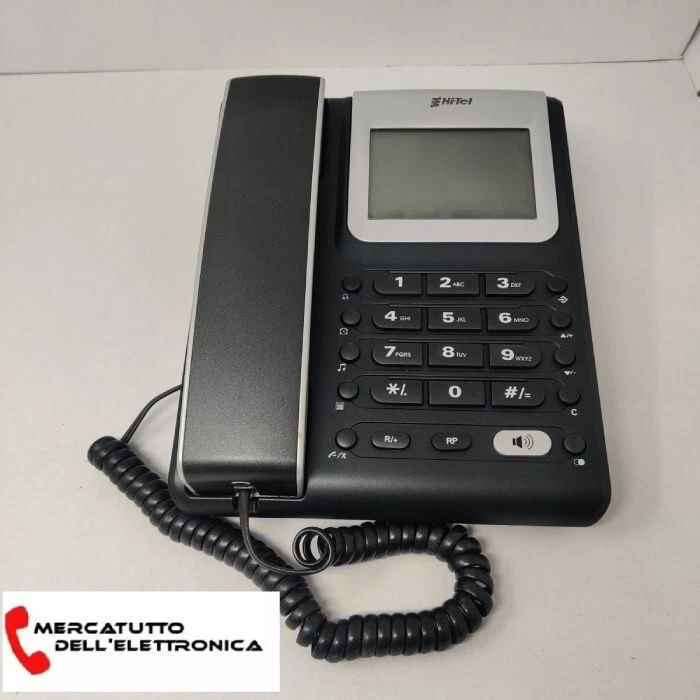 Telefono Fisso SAIET FAMILY Vivavoce Tasti Grandi 3 Chiamate