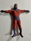 Marvel X-Men Magneto Bendy Figure 1991 Just Toys Vintage