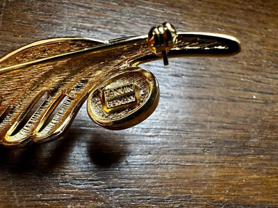 Broche Vintage Signée Lanvin Germany - Pièce De Créateur Superbe, Occasion