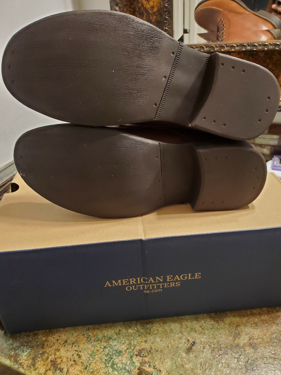 American Eagle Boots-Brown sz. 7AEO LEATHER CARLISLE BOOT | eBay display picture 1