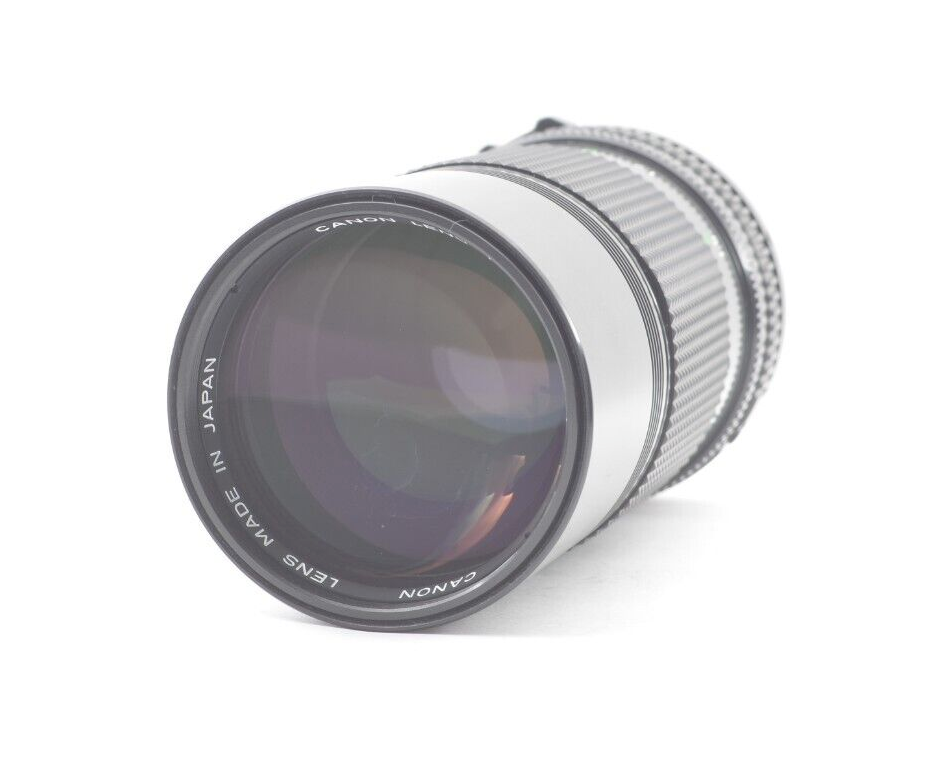 Top Mint】CANON New FD 200mm f/4 for AE-1 program,A-1,F-1,T-90