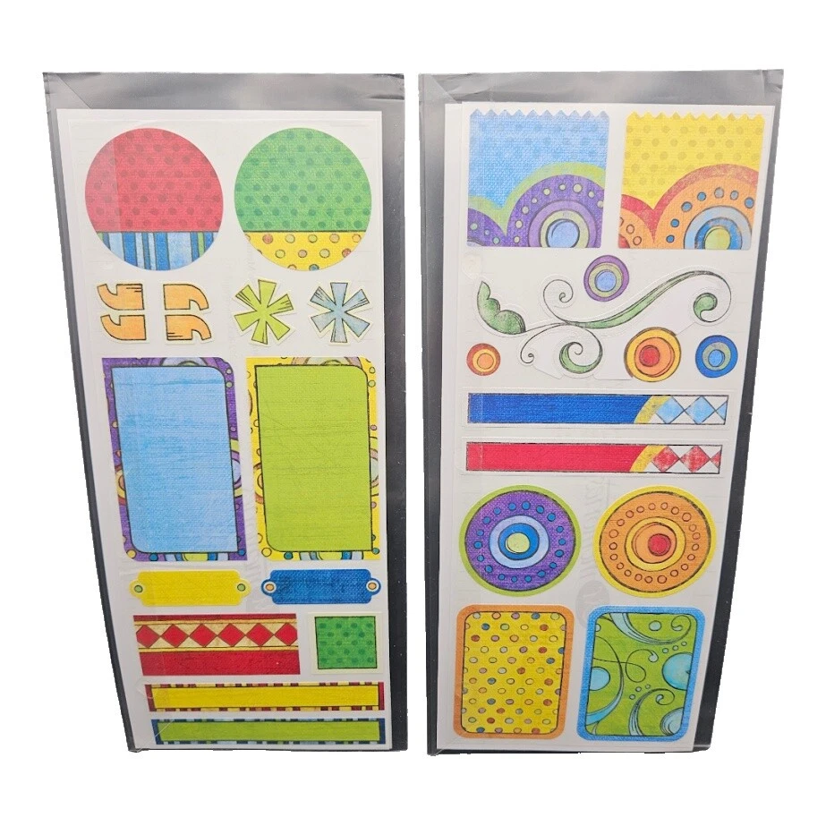 Pegatinas Scrapbooking Creative Memories formas