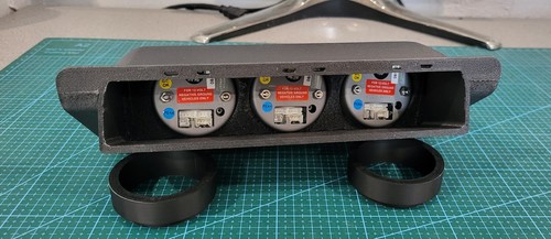 52mm Gauge Pod Cluster - Mazda RX7 FC - Slim - Picture 4 of 11