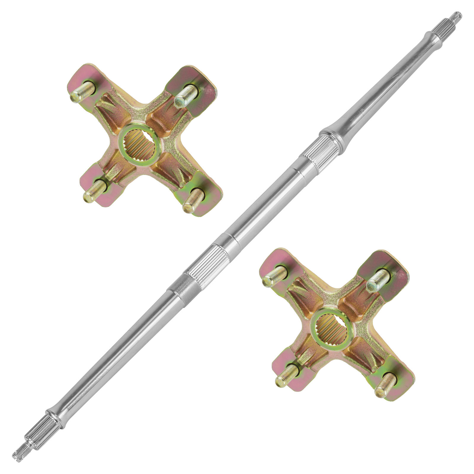 Rear Axle Shaft w/ Wheel Hub for Yamaha Banshee 350 YFZ350 1987-2006 ...