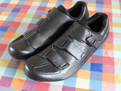 Shimano RP5 EU44 UK9 Black carbon SPD-SL 3-bolt/ SPD 2-bolt road cycling  UK