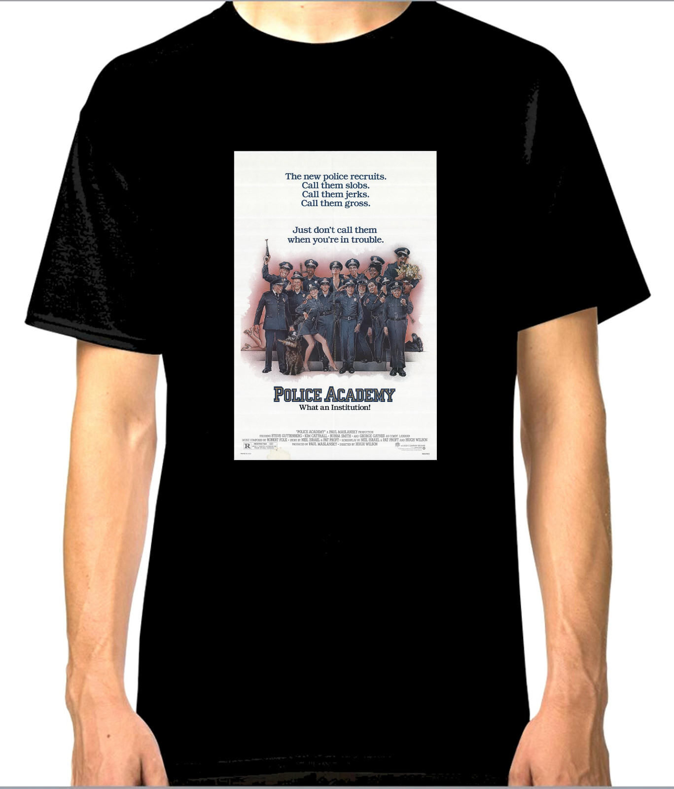 "Police Academy" Tshirt *100 cotton* High Quality* eBay