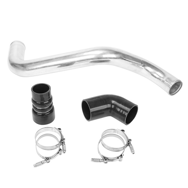Polished Hot Side Intercooler Pipe For 04.510 Chevy GMC Duramax Diesel