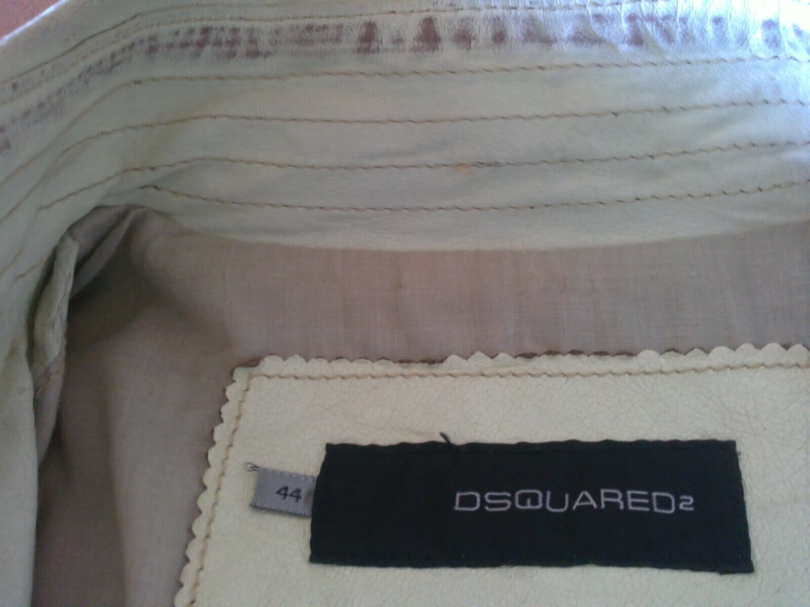 Authentic DSQUARED Leather Lightweight Bicker Jac… - image 10