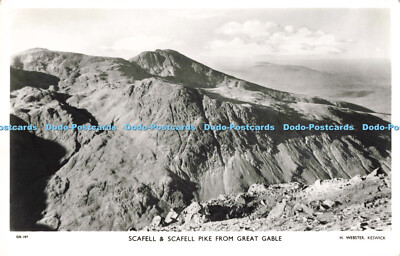 R194562 Scafell und Scafell Hecht aus Great Gable H Webster Helvellyn House RP