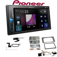 Pioneer Multimedia Autoradio Bluetooth Dab+ FüR Ford Mondeo III Anthrazit Canbus