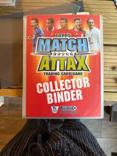 Match Attax 07/08 Complete Binder 100% Including 5 x Limited Editions + Trophy - Picture 2 of 12