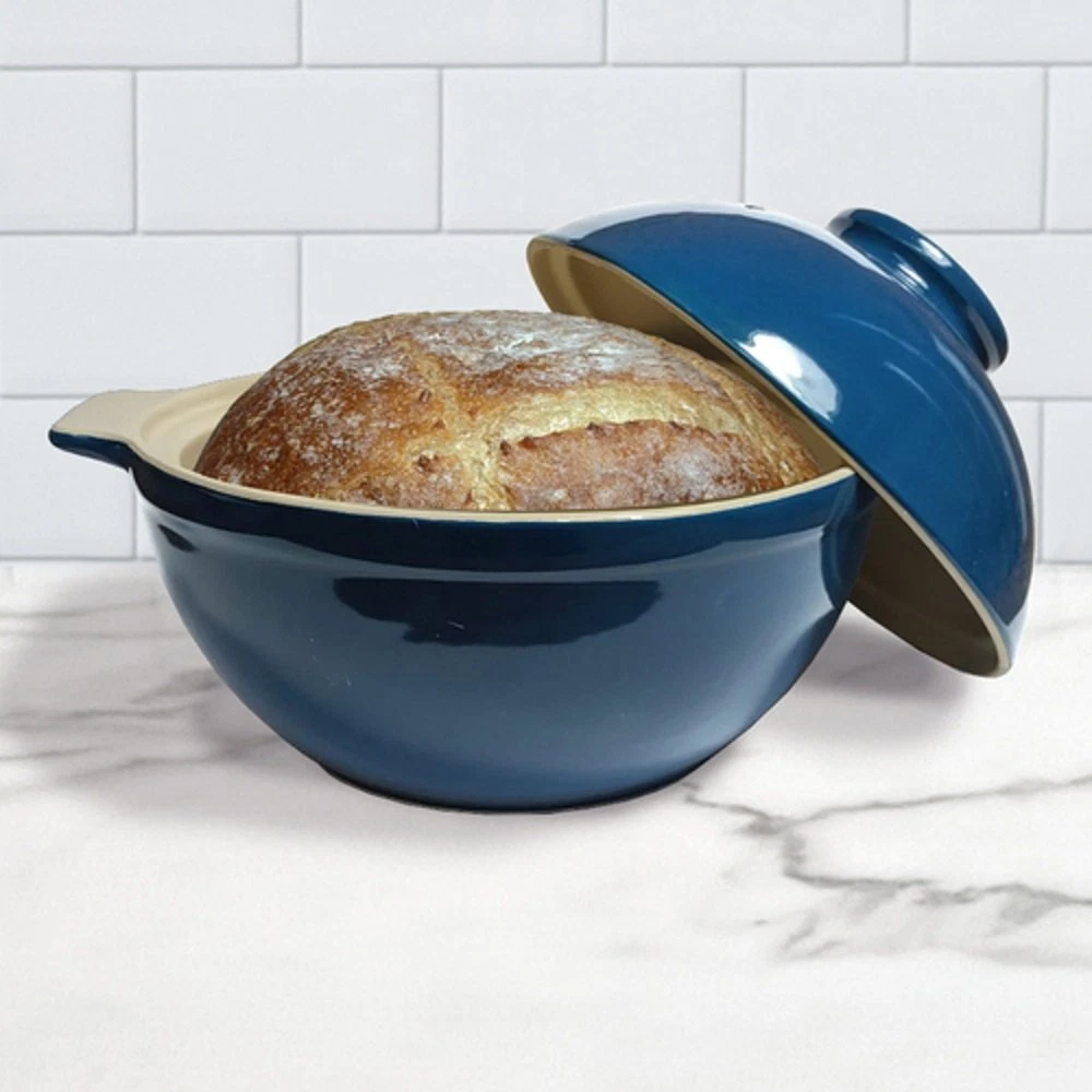 Superstone Bread Dome | Blue Glaze