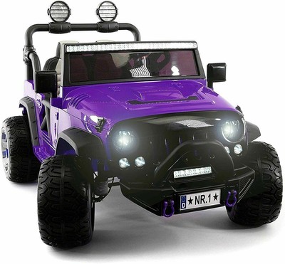 12V Electric Ride On Kids Jeep Two 