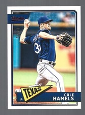 /25 Timeless Tributes Red 2018 Panini Chronicles Classics 1 Cole Hamels Baseball